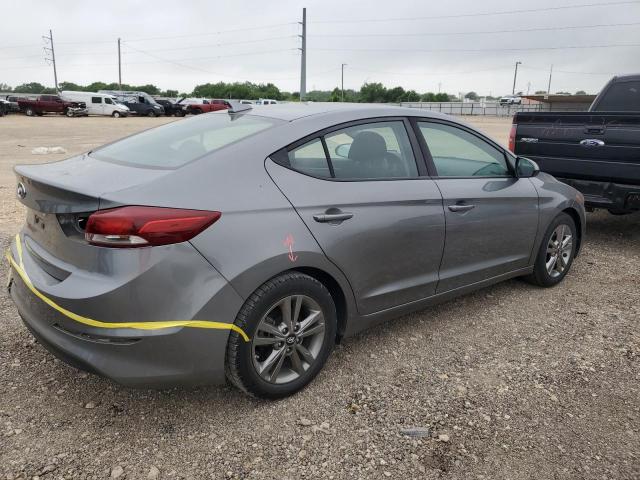 KMHD84LF6JU554909 - 2018 HYUNDAI ELANTRA SEL GRAY photo 3