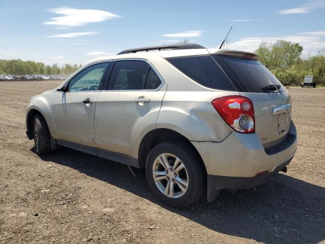 1GNFLEEK4DZ111166 - 2013 CHEVROLET EQUINOX LT BEIGE photo 2