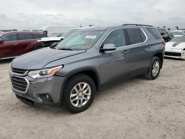 1GNERHKWXLJ241386 - 2020 CHEVROLET TRAVERSE LT GRAY photo 1