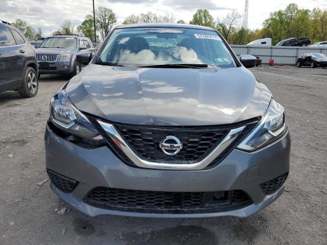 3N1AB7AP0KY241930 - 2019 NISSAN SENTRA S GRAY photo 5