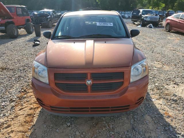 1B3HB28B97D192747 - 2007 DODGE CALIBER ORANGE photo 5