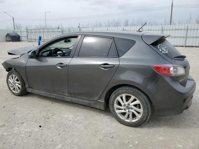 JM1BL1L72D1761109 - 2013 MAZDA 3 I CHARCOAL photo 2