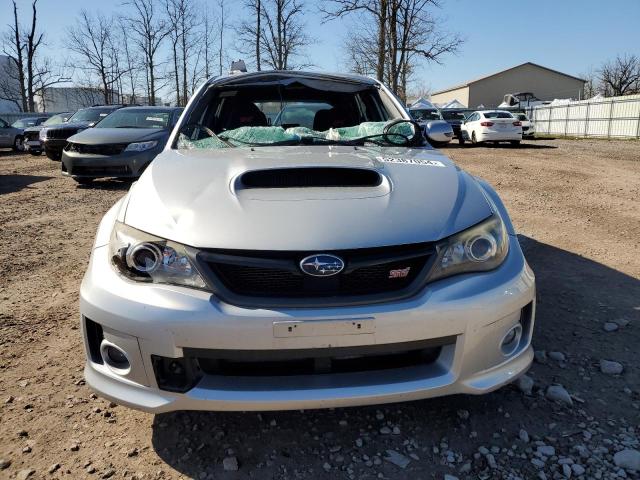 JF1GR8H6XBL822999 - 2011 SUBARU IMPREZA WRX STI SILVER photo 5