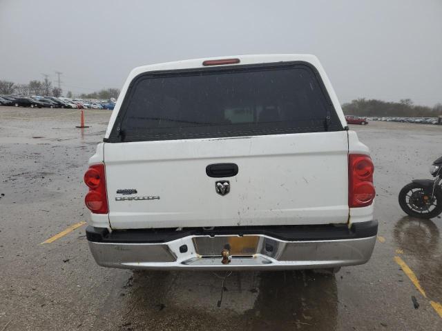 1D7HE22K46S689591 - 2006 DODGE DAKOTA ST WHITE photo 6