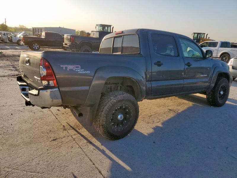 3TMJU62N99M074368 - 2009 TOYOTA TACOMA DOUBLE CAB PRERUNNER GRAY photo 3