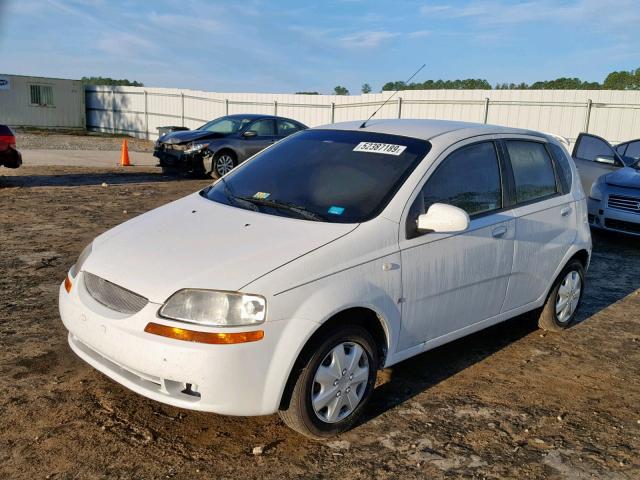 KL1TD66617B753011 - 2007 CHEVROLET AVEO BASE  photo 2