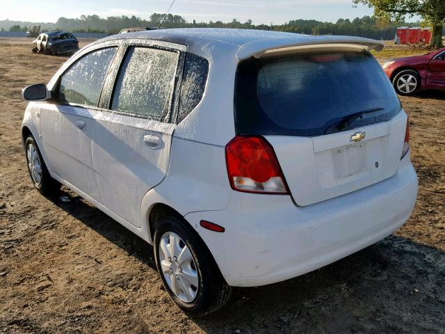 KL1TD66617B753011 - 2007 CHEVROLET AVEO BASE  photo 3