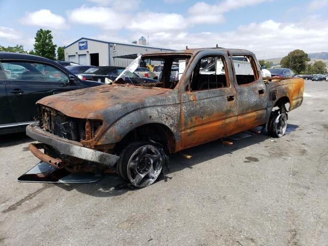 5TEGN92N32Z130676 - 2002 TOYOTA TACOMA DOUBLE CAB PRERUNNER BLACK photo 1