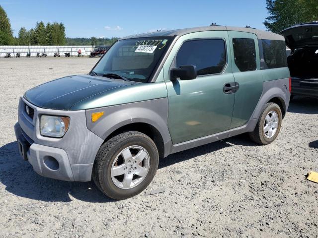 5J6YH28694L036932 - 2004 HONDA ELEMENT EX GREEN photo 1