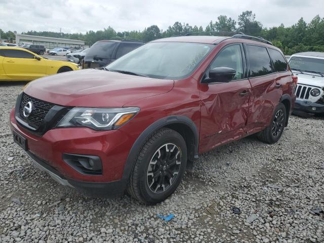 5N1DR2CM9LC586908 - 2020 NISSAN PATHFINDER SL RED photo 1