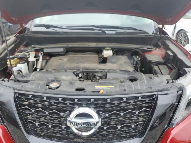 5N1DR2CM9LC586908 - 2020 NISSAN PATHFINDER SL RED photo 12