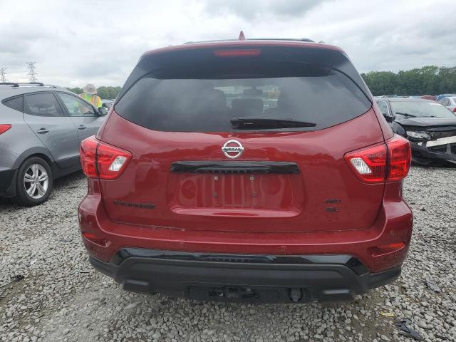 5N1DR2CM9LC586908 - 2020 NISSAN PATHFINDER SL RED photo 6