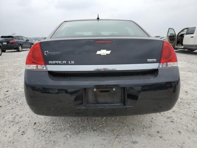 2G1WB58K181331315 - 2008 CHEVROLET IMPALA LS BLACK photo 6