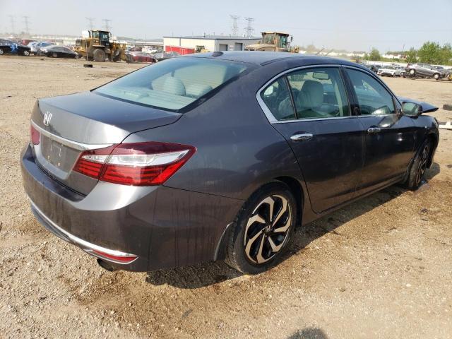 1HGCR2F84HA074377 - 2017 HONDA ACCORD EXL GRAY photo 3