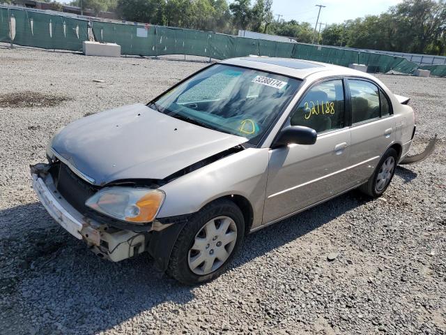 2002 HONDA CIVIC EX, 