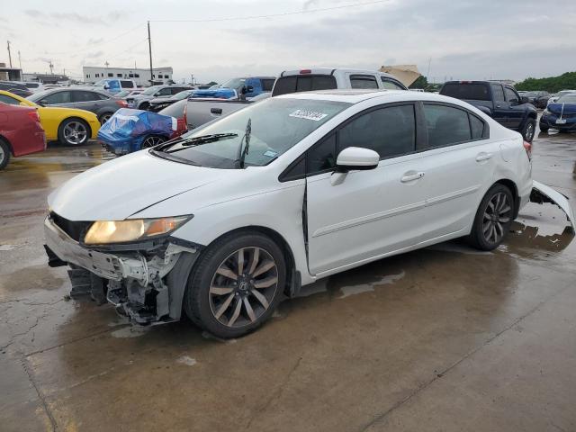 19XFB2F95FE026809 - 2015 HONDA CIVIC EXL 白色 照片 1