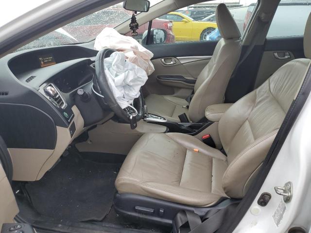 19XFB2F95FE026809 - 2015 HONDA CIVIC EXL 白色 照片 7