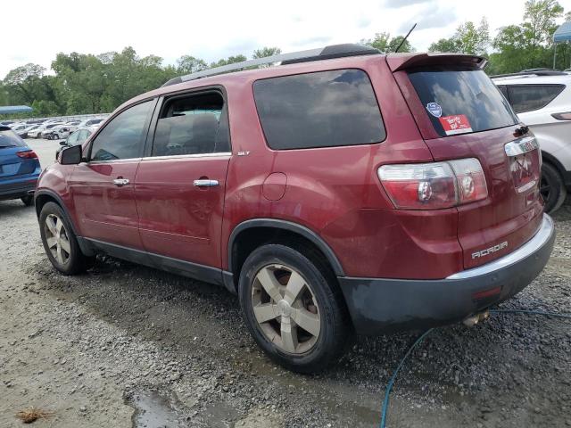 1GKLVMED6AJ179873 - 2010 GMC ACADIA SLT-1 RED photo 2