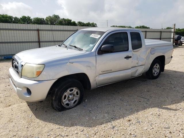 5TETX22N55Z110644 - 2005 TOYOTA TACOMA ACCESS CAB ნაცრისფერი ფოტო 1