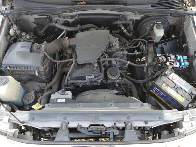 5TETX22N55Z110644 - 2005 TOYOTA TACOMA ACCESS CAB ნაცრისფერი ფოტო 11