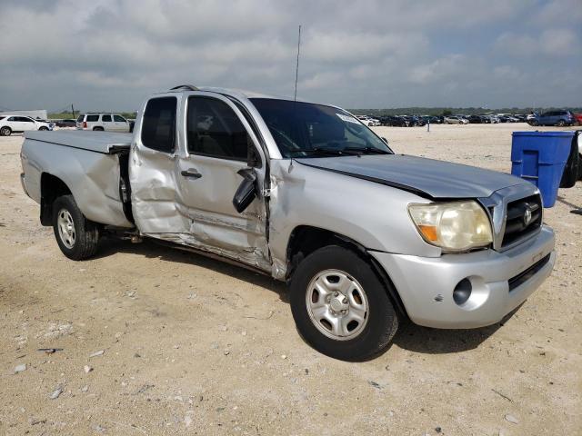 5TETX22N55Z110644 - 2005 TOYOTA TACOMA ACCESS CAB ნაცრისფერი ფოტო 4