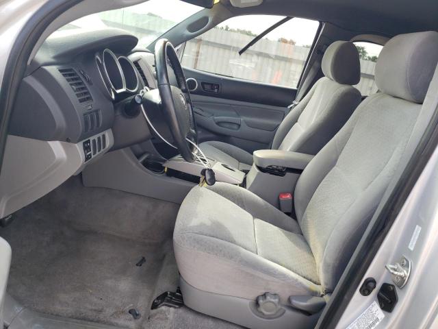 5TETX22N55Z110644 - 2005 TOYOTA TACOMA ACCESS CAB ნაცრისფერი ფოტო 7