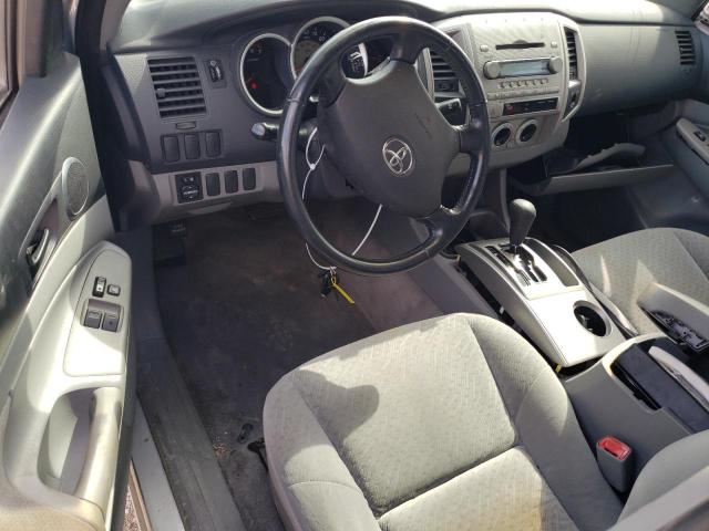 5TETX22N55Z110644 - 2005 TOYOTA TACOMA ACCESS CAB ნაცრისფერი ფოტო 8
