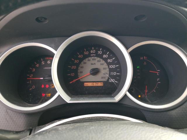 5TETX22N55Z110644 - 2005 TOYOTA TACOMA ACCESS CAB ნაცრისფერი ფოტო 9