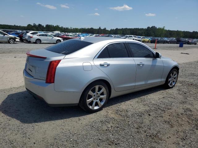 1G6AB5RXXD0165347 - 2013 CADILLAC ATS LUXURY SILVER photo 3