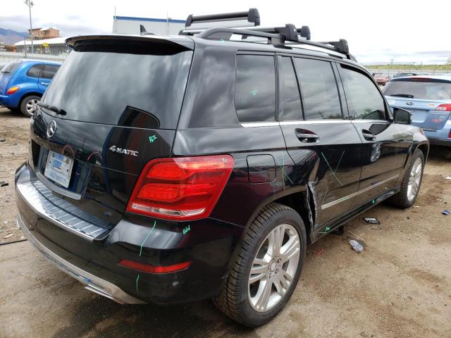 WDCGG8JB5FG362778 - 2015 MERCEDES-BENZ GLK 350 4MATIC BLACK photo 3