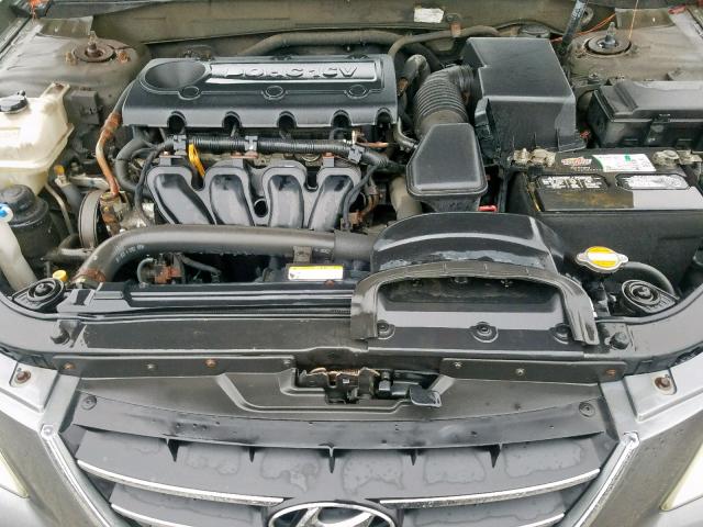 5NPET46C89H507167 - 2009 HYUNDAI SONATA GLS  photo 7