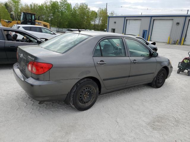 2T1BR32E75C490376 - 2005 TOYOTA COROLLA CE GRAY photo 3