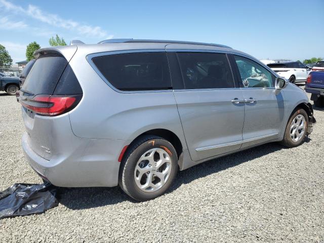 2C4RC3GG8MR529811 - 2021 CHRYSLER PACIFICA LIMITED SILVER photo 3