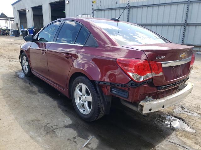 1G1PE5SB6G7192255 - 2016 CHEVROLET CRUZE LIMI LT BURGUNDY photo 3