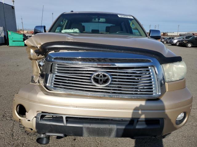 5TFHY5F10AX135979 - 2010 TOYOTA TUNDRA CREWMAX LIMITED GOLD photo 5