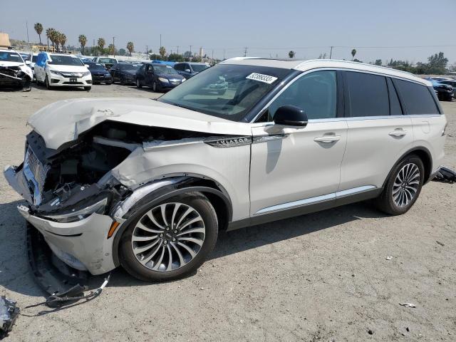 5LM5J7XC9NGL20453 - 2022 LINCOLN AVIATOR RESERVE CREAM photo 1