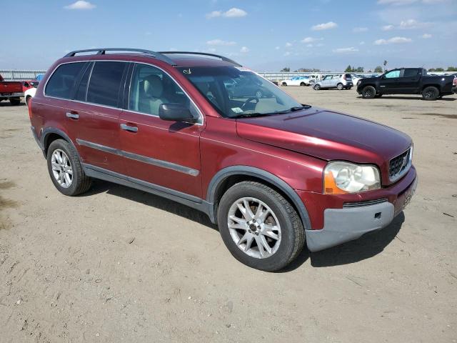 YV1CZ91H041105949 - 2004 VOLVO XC90 T6 BURGUNDY photo 4