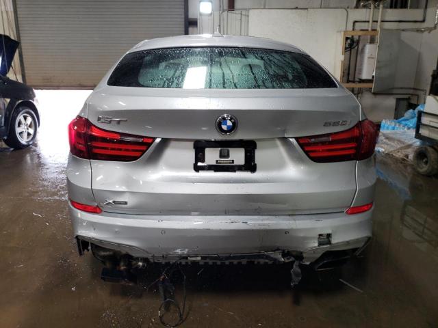 WBA5M0C54GD085250 - 2016 BMW 550 XIGT SILVER photo 6