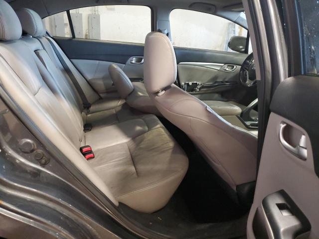 2HGFB2F96DH519823 - 2013 HONDA CIVIC EXL GRAY photo 10
