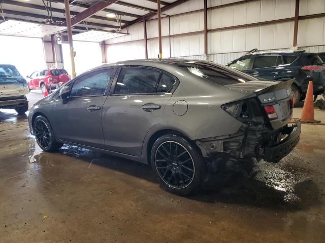 2HGFB2F96DH519823 - 2013 HONDA CIVIC EXL GRAY photo 2