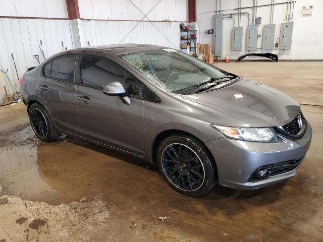 2HGFB2F96DH519823 - 2013 HONDA CIVIC EXL GRAY photo 4