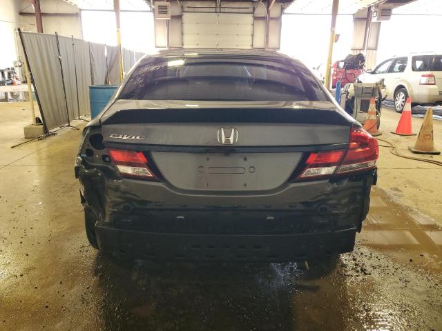 2HGFB2F96DH519823 - 2013 HONDA CIVIC EXL GRAY photo 6