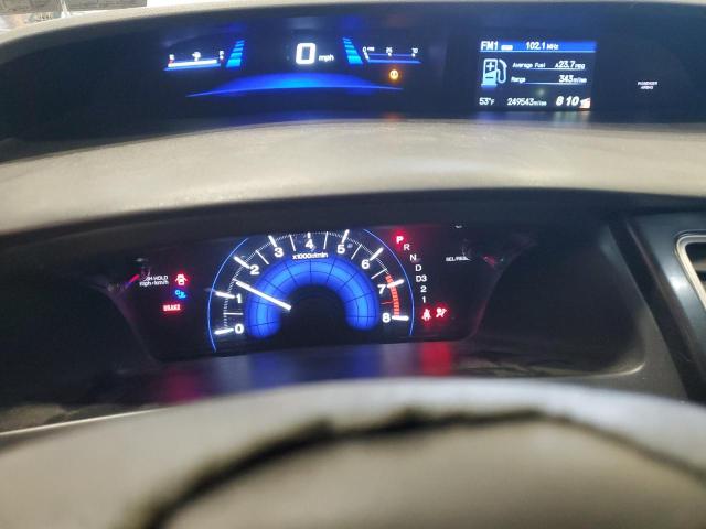 2HGFB2F96DH519823 - 2013 HONDA CIVIC EXL GRAY photo 9