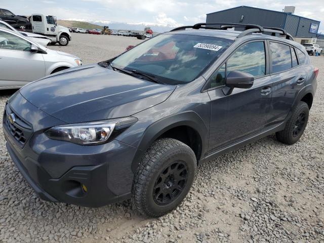 JF2GTHRC9MH379879 - 2021 SUBARU CROSSTREK SPORT GRAY photo 1