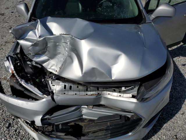 KL7CJLSB7JB600009 - 2018 CHEVROLET TRAX 1LT ვერცხლისფერი ფოტო 12