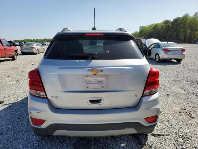 KL7CJLSB7JB600009 - 2018 CHEVROLET TRAX 1LT ვერცხლისფერი ფოტო 6