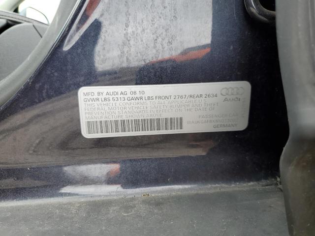 WAUKGAFBXBN023002 - 2011 AUDI A6 PRESTIGE Grafit foto 12