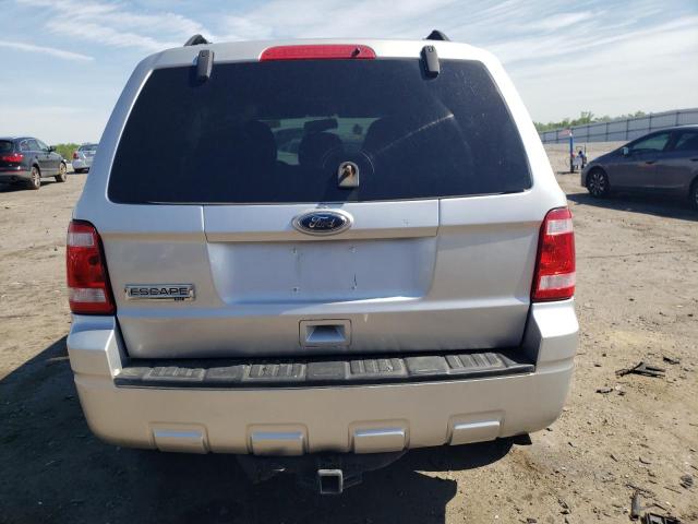 1FMCU9DG5AKD44051 - 2010 FORD ESCAPE XLT SILVER photo 6