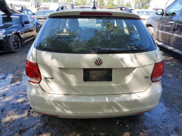 3VWTL71K29M332610 - 2009 VOLKSWAGEN JETTA TDI WHITE photo 6