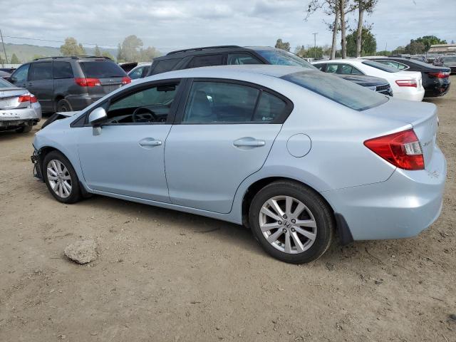 2HGFB2F92CH596090 - 2012 HONDA CIVIC EXL Mavi foto 2
